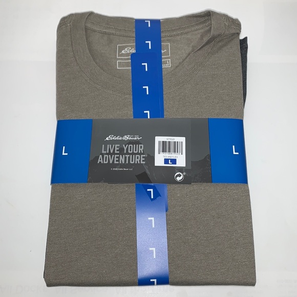 Eddie Bauer Men’s Graphic & Crew Tee, 2-Pack - Picture 9 of 12